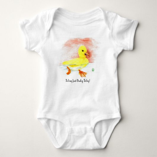 "Just Ducky" Romper (Voorkant)