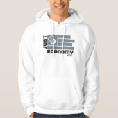 Just Economy Hoodie Gray (Voorkant)