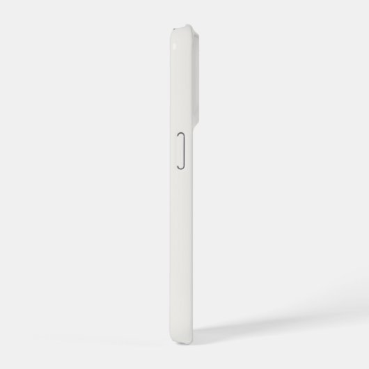 Just Engaged Minimalist Typography Warm White iPhone Hoesje (Rechterkant)