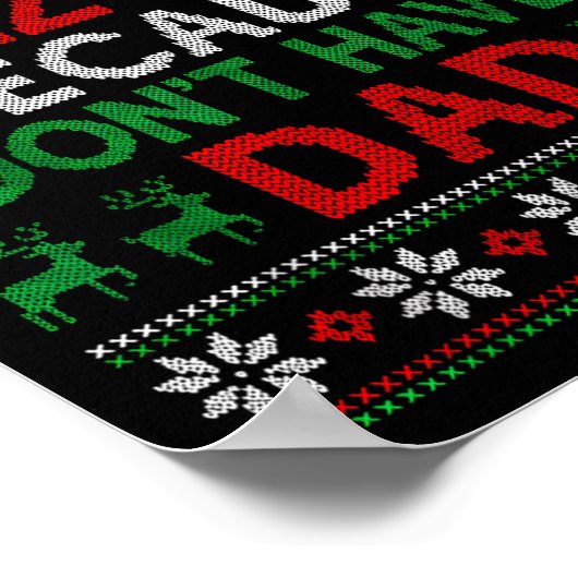 Just Feliz Navi Because I Don't Have A Dad Ugly Xm Poster (Hoek)