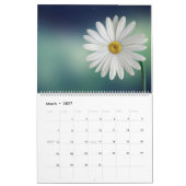 Just Flowers Personalized Name & Year Calendar Kalender (Mar 2027)