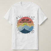 Just For My Best Cat T-shirt (Design voorkant)