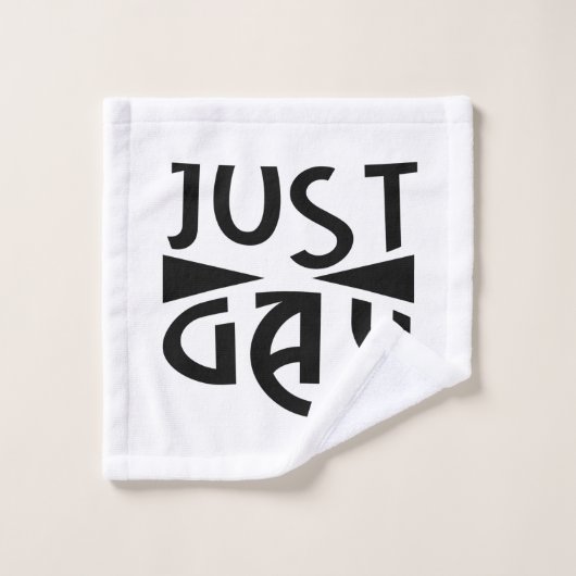 Just Gay  Washandje (Wasdoekje)