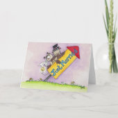 JUST GETROUWD wenskaart van Nicole Janes Kaart (Voorkant)