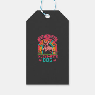 Just Girl Inlove Dog French Bulldog Rainbow Paws Cadeaulabel