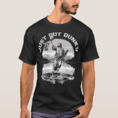 Just Got Dunked Funny Baptism Jesus Playing Basket T-shirt (Voorkant)
