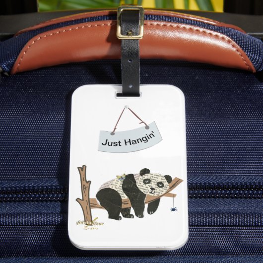 Just Hangin' Bagagelabel - Adiela Akoo (Voorkant Insitu 2)