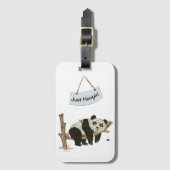 Just Hangin' Bagagelabel - Adiela Akoo (Voorkant (verticaal))