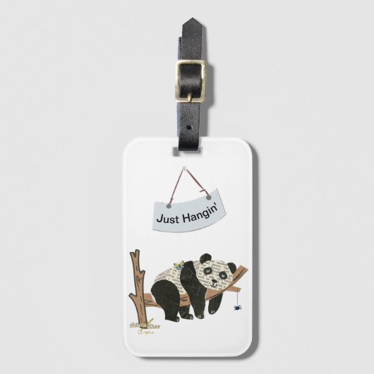 Just Hangin' Bagagelabel - Adiela Akoo (Voorkant (verticaal))