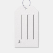 Just Hangin' Gift Label - Adiela Akoo Cadeaulabel (Achterkant)