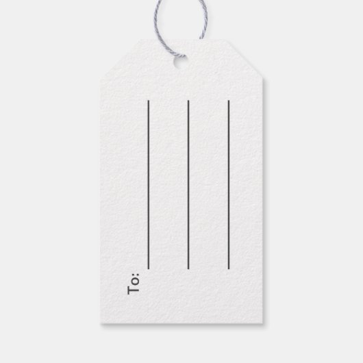 Just Hangin' Gift Label - Adiela Akoo Cadeaulabel (Achterkant)