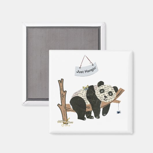 Just Hangin' Magnet van Adiela Akoo (Voorkant / Achterkant)