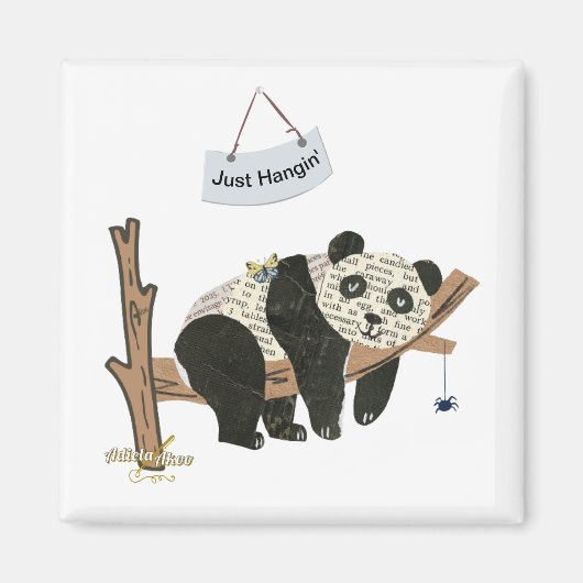 Just Hangin' Magnet van Adiela Akoo (Voorkant)