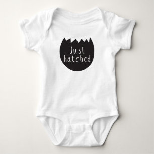 "Just Hatched" Baby Jersey Bodysuit