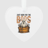 Just Here for the Boos Halloween Ornament (voorkant)