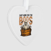 Just Here for the Boos Halloween Ornament (voorkant)