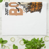 Just Here for the Boos Halloween Theedoek (Gevouwen)