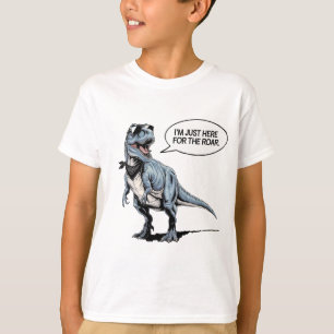 Just Here For The Roar beroemd gemaakt door Retro  T-shirt