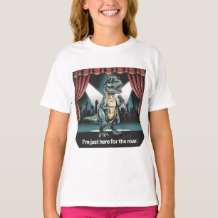 Just Here For The Roar beroemd gemaakt door Retro T-shirt