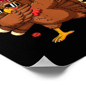 Just Here For The Rolls Turkey Rolls Thanksgiving  Poster (Hoek)