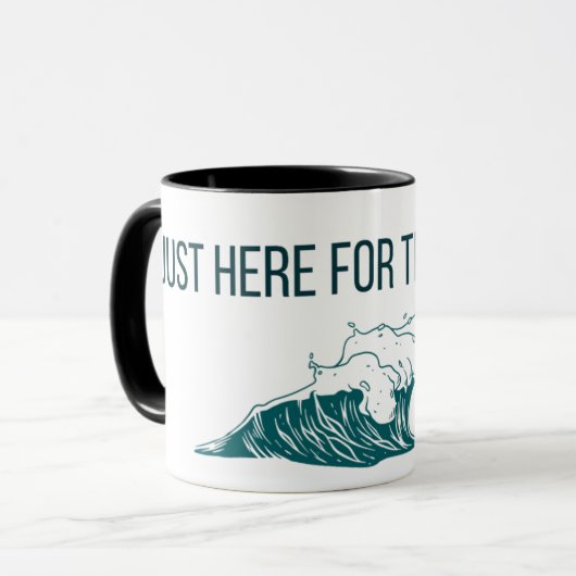 Just Here for the Vibes Mug Mok (Voorkant links)