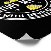 Just Here Waiting To Stuff My Face With Deviled Eg Poster (Hoek)