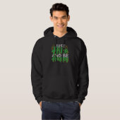 Just Hike And Be Happy  Camping & Hiking Hoodie (Voorkant volledig)