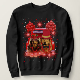 Just Hitched Ladies' Sweatshirt