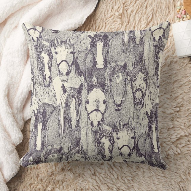 just horses mulberry pearl kussen (Deken)