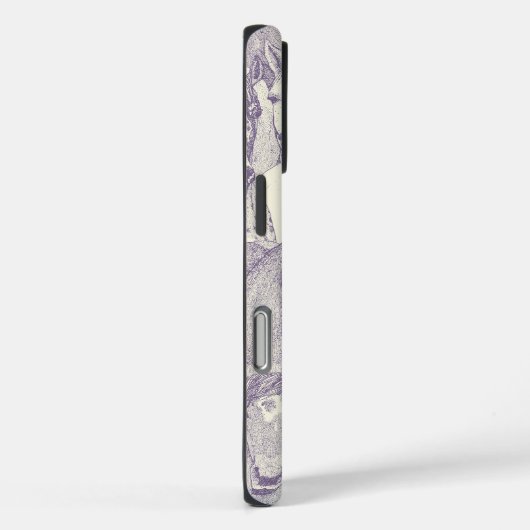 just horses violet pearl Case-Mate iPhone case (Achterkant / Rechts)