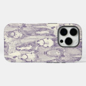 just horses violet pearl Case-Mate iPhone case (Achterkant (horizontaal))