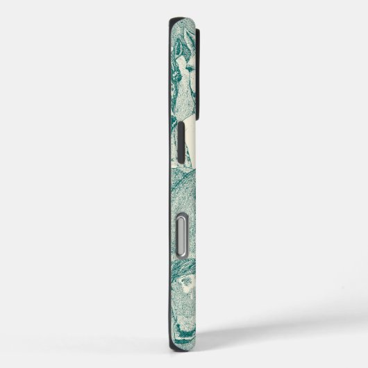 just horses viridian pearl Case-Mate iPhone case (Achterkant / Rechts)
