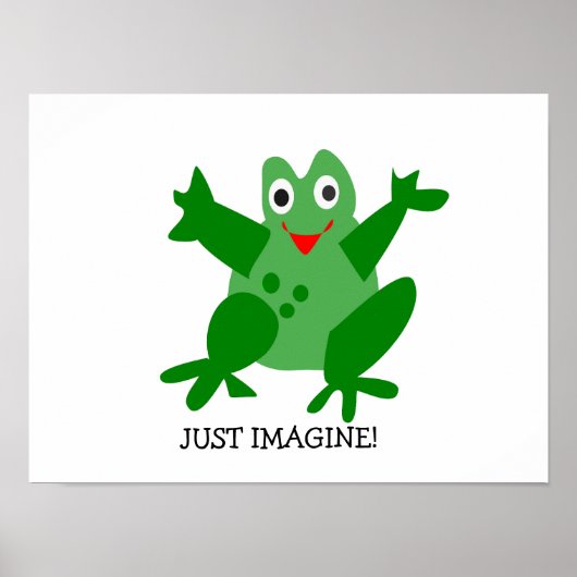 Just Imagine Poster (Voorkant)