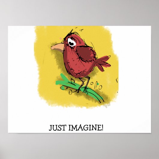 Just Imagine Poster (Voorkant)