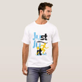 "Just Ju It" Saint Lucia koestert zich in Olympisc T-shirt (Voorkant volledig)