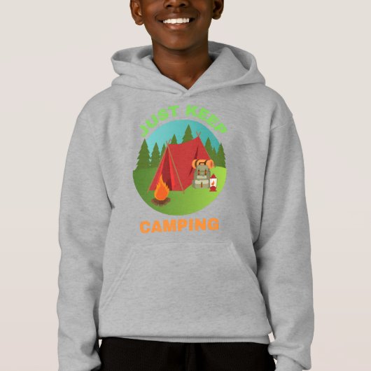 JUST KEEP CAMPING (Voorkant)