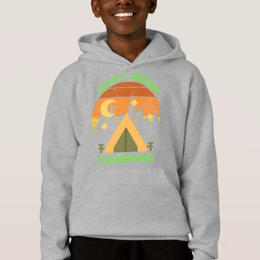 JUST KEEP CAMPING (Voorkant)