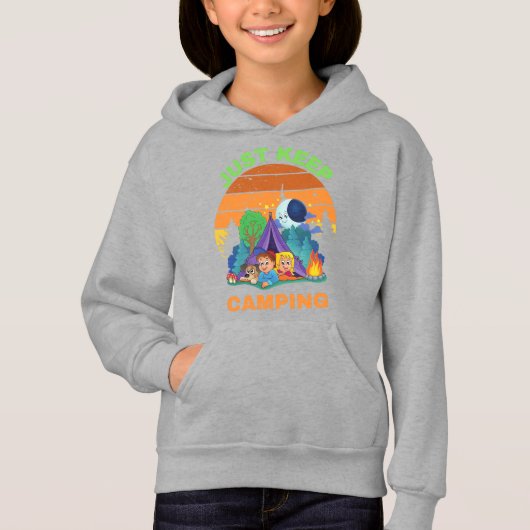 JUST KEEP CAMPING (Voorkant)