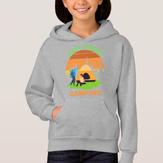 JUST KEEP CAMPING (Voorkant)