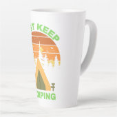 JUST KEEP CAMPING LATTE MOK (Rechterhoek)