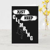 Just Keep Climbing Shirt, klimmen S,just Keep Clim Kaart (Gele Bloem)