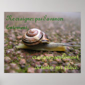 Just keep going! - French Poster (Voorkant)