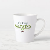 Just Keep Growing Plant Lover– Gardening & Nature  Latte Mok (Rechts)