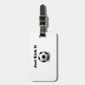 Just Kick It Bagage Labels (Voorkant verticaal)