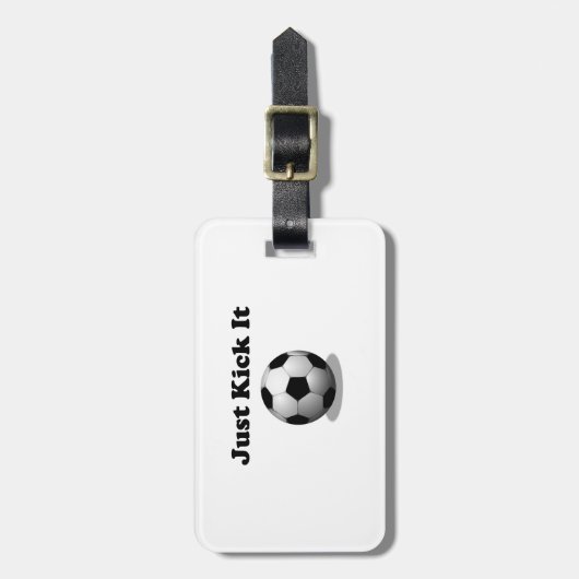 Just Kick It Bagage Labels (Voorkant verticaal)