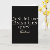 Just Let Finish This Quest Kaart (Gele Bloem)