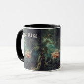 Just Let Go! Fragonard Mug - Custom Name Mok (Voorkant links)