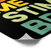 Just Let Me Stim Bro Grappig Autisme Bewustzijn (o Poster (Hoek)