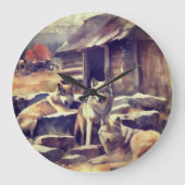 Just Letting Time go on. Grote Klok (Voorkant)