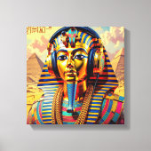JUST LIKE PHARAOH TUT 3 CANVAS AFDRUK (Voorkant)